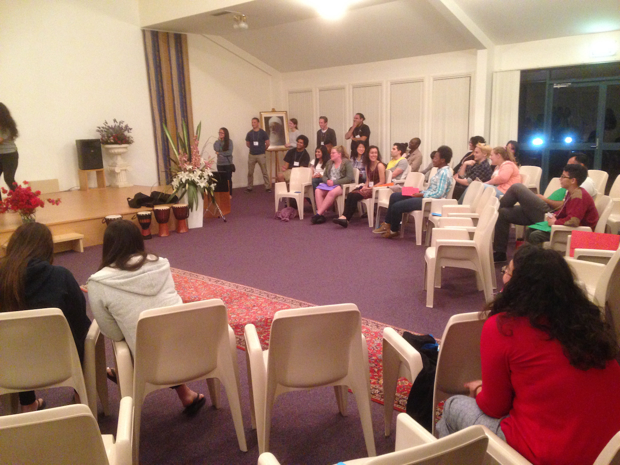 Gathering at ACT Baha'i Centre